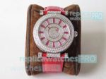 Swiss 9015 Franck Muller Double Mystery Diamond & Sapphire Watch